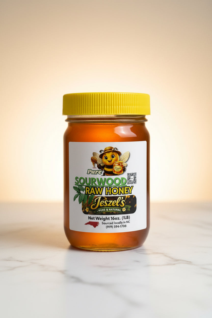 Pure Sourwood Honey 1lb