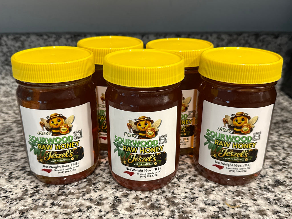 Pure Sourwood Honey 1lb