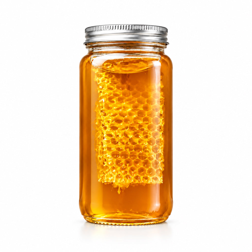 Raw Honey with Real Honeycomb